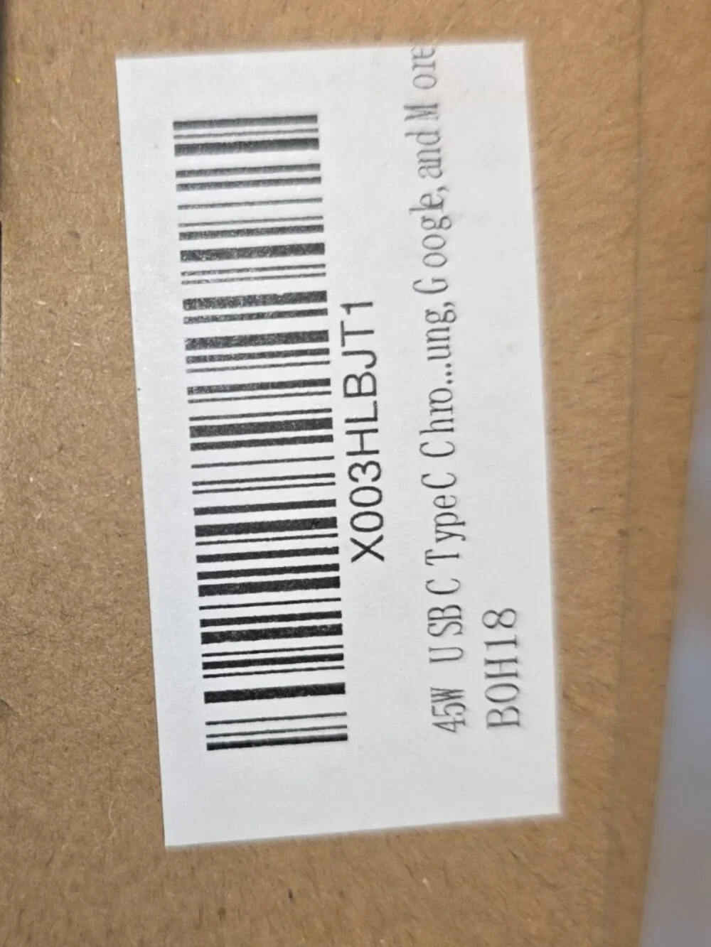 Laptop Charger Type-C Power Adapter NWT